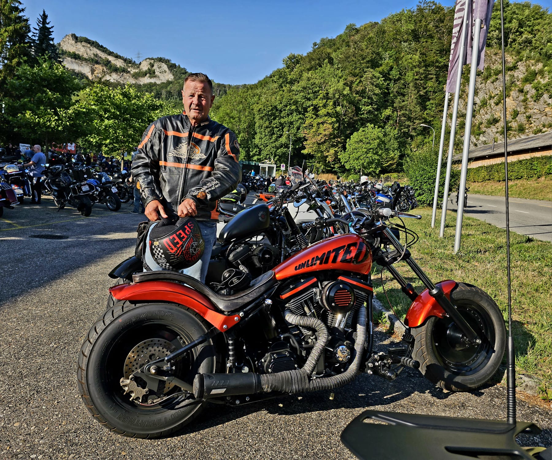 Harley Davidson Custom Bike Chopper